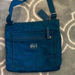 Coach Teal Crossbody Bag